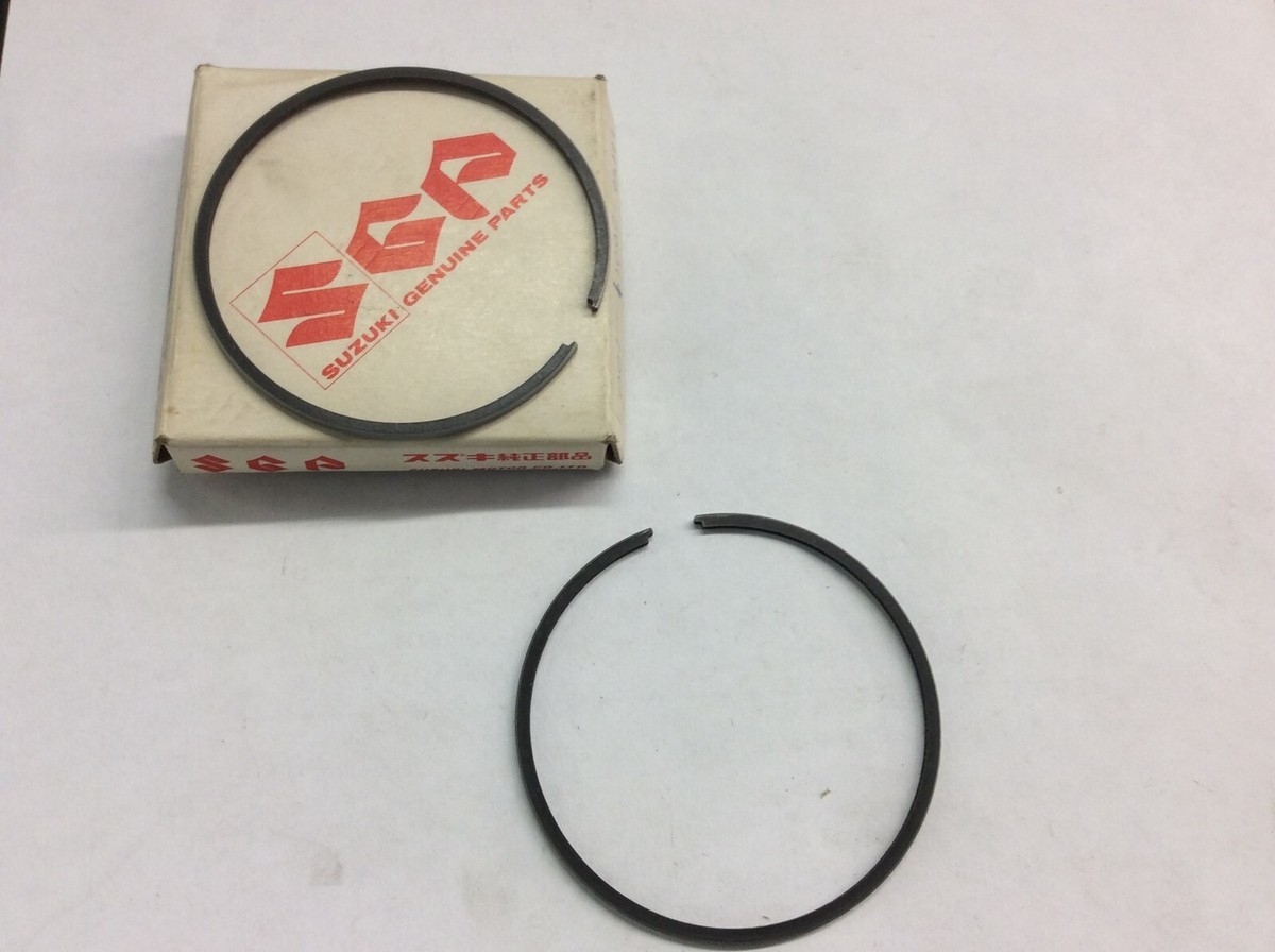 Suzuki Piston Ring Set 12140-28720 NOS OEM Set Of Two 1.00 OS 1980  
