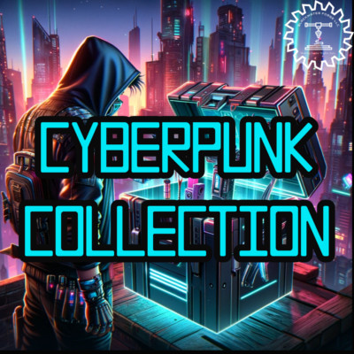 Cyberpunk Nexus Box | Sci-Fi Loot Box | Dice Tower | Dice Jail | Can Holder