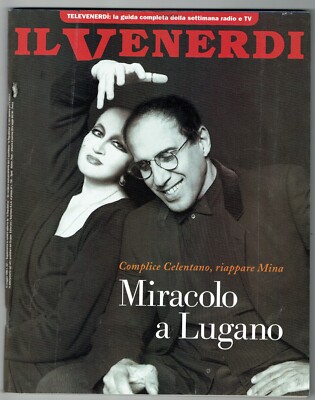 FRIDAY 1998/531=MINA ADRIANO CELENTANO=RICHARD O'BRIEN=PIERO FORNASETTI=AUBRY M