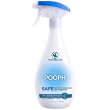 POOPH Pet Odor Eliminator Spray, 32 oz 32 Fl Oz Pack of 1 , Clear