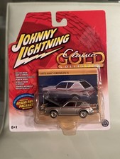 1972 Amc Gremlin X Johnny Lightning Classic Gold Collection Silver Diecast Car