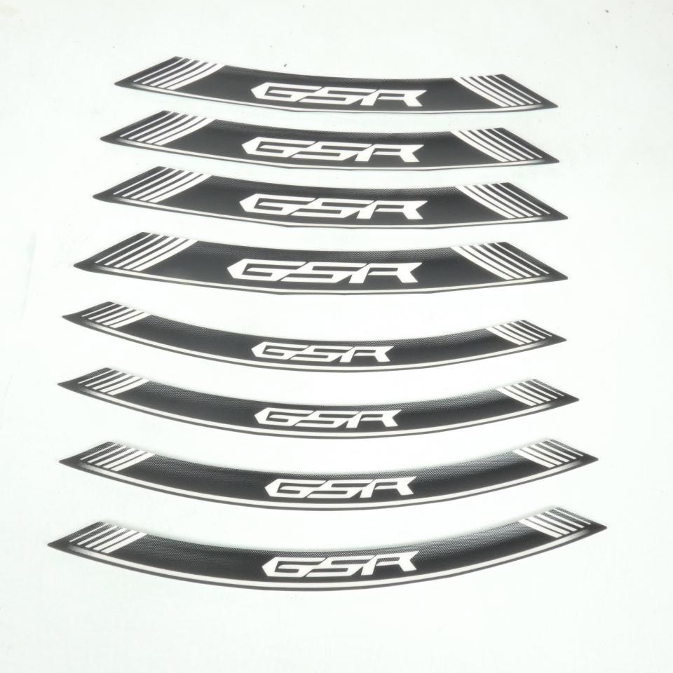 Liseret jante GSR Puig autocollant en vinyle précurvé premium pour Suzuki GSR600 5989B