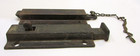 2 Slightly Different Antique Classic Iron Spring Bolt Barn Shed Gate Door Latch — photo 2