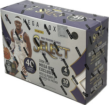 2024-25 Panini Select Basketball Mega Box (Red and Purple Cracked Ice Prizms)