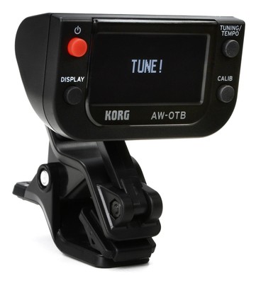 Korg AW-OTB Clip-on Bass Tuner (2-pack) Bundle