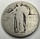 No Date Standing Liberty Quarter 90% Silver R29
