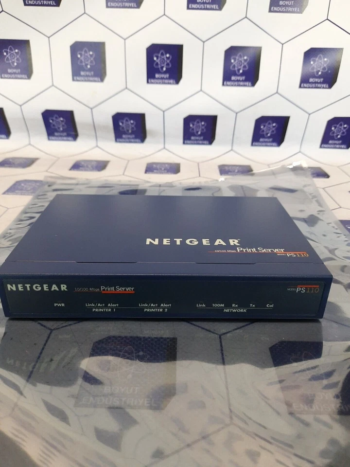 Netgear PS110 10/100 Mbps 2 Port Print Server w/ Adapter - Image 3 of 4