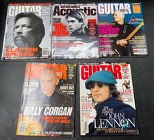 Lot Of 5 Vintage Guitar Word Magazines ‘90s-2000s John Lennon, David Gilmour. 5