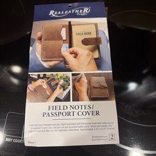 Leather Field Notes/Passport Cover Leathercraft Craft Kit - Wallet Card Holder