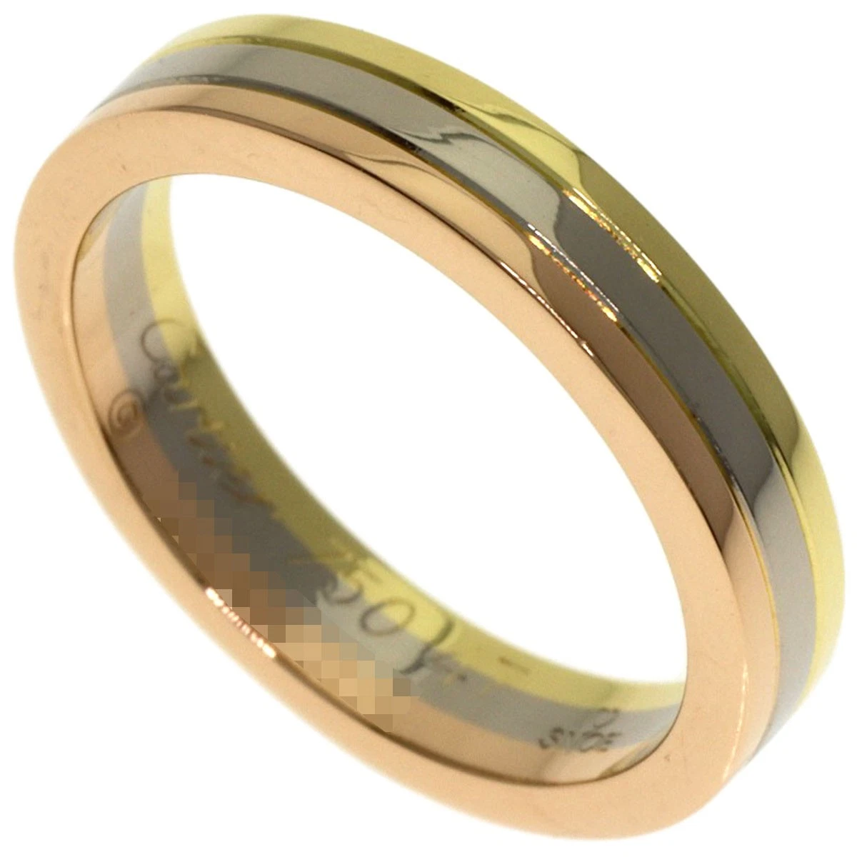 最終値下げ❗️cartier 18k ウェディングバンド　リング　46 最終値下げ❗️cartier 18k ウェディングバンドリング46