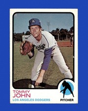 1973 Topps Set-Break #258 Tommy John EX-EXMINT *GMCARDS*