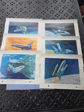 Six Prints Of Space Shuttle From Rockwell And NASA