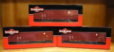 Lot of 3 Inter Mountain HO FMC Exterior Post Woodchip Gondola BNSF 4523003