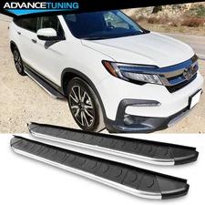Fits 16-22 Honda Pilot YF5/6 OE Style 68" Running Board Side Step Bar Aluminum