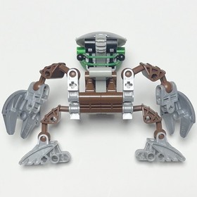 2003 LEGO Bionicle Bohrok-Kal Pahrak-Kal #8577 with Krana Mask & Canister