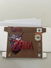 Legend of Zelda Ocarina of Time - Nintendo 64 N64 - Box Only No Game