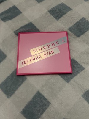 Morphe x Jeffree Star Eyeshadow Palette Pink Green Gold Glitter Matte Shimmer