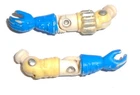 GI Joe Figure Part 1987 Maverick      Arm Set    C7 Stress CRACK / DISCOLORED