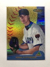 2000 Finest #84 John Patterson Gold Refractors die cut