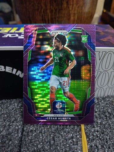2024 Panini Prizm CONMEBOL Copa America - Cesar Huerta #139 Purple Prizm /49
