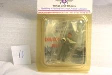 1/48 US Pilot. Built and Painted Metal. "Wing and Wheels" Brand, UK. NEW. Lot 11