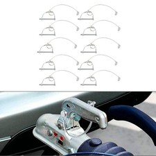 10pcs Lock Pin Trailer Tow Coupler Safety Snap Locking Pin With Anti-lost Rope