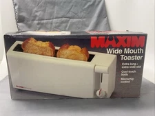 MAXIM MICROCHIP Memphis Post-Modern Style ET-9 Wide Mouth Slot Toaster Salton