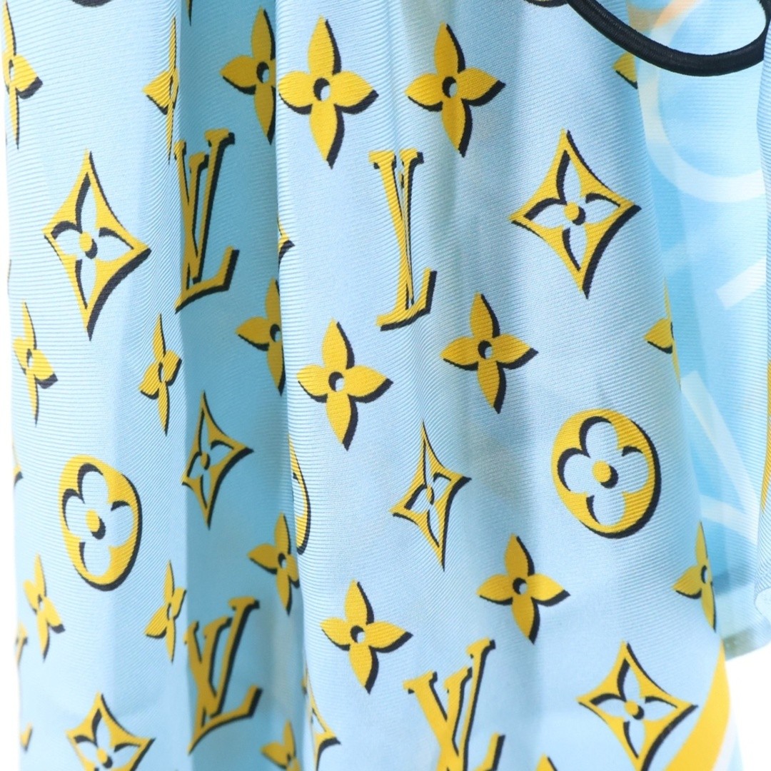 LOUIS VUITTON 24AW Monogram Layered Crew Neck Short Sleeve T-Shirt Top Used 7cbb thumbnail 5