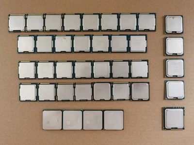 CPU Konvolut Intel i3,i5-Serie,Pentium,Celeron,Xeon,AMD-FX-Serie,gesamt 38 Stück