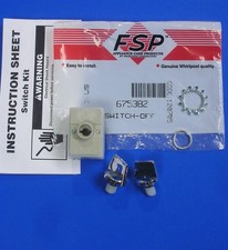 Whirlpool 675382 Kenmore Maytag Trash Compactor Switch Kit NEW OEM