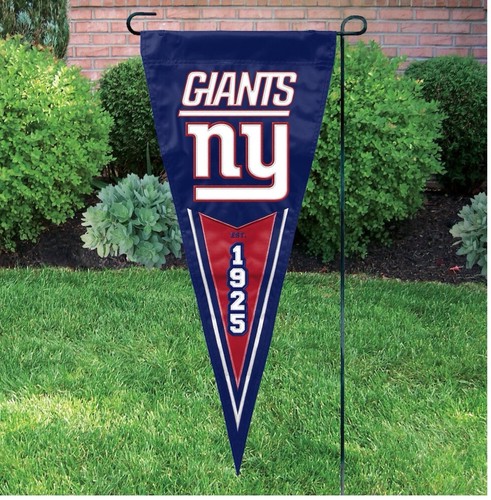 NEW YORK GIANTS NFL Licensed Pennant Embroidered Weather Resistant Nylon - Picture 3 of 3