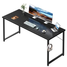 55 Inch Computer Desk, Modern Simple Style Desk for Home Office, Study Studen...