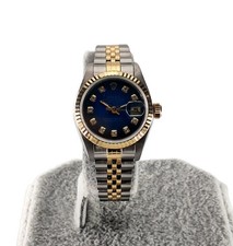 Rolex Datejust Vignette Blue Diamond Jubilee 26 CPO 1999 - 79173G