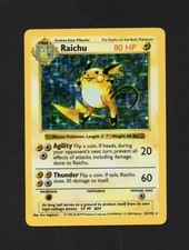 Raichu [Shadowless] #14 Prices | Pokemon Base Set | Pokemon Cards