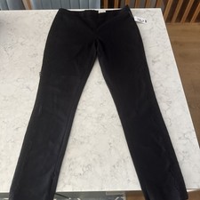 REISS Ankle Zip Pants Trouser Size 6 US - Bla...