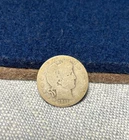 (#101944) Barber Quarter: 1911 D.  AG.  Better date.