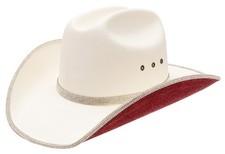 Bling Sparkle Cowgirl Hat Kids Size/Adult Small