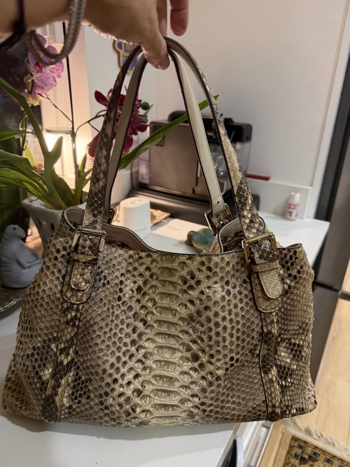 Gucci Python Leather Hobo Shoulder Bag | eBay