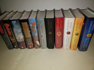 COMPLETE SERIES ALL HAND SIGNED DIANA GABALDON OUTLANDER 1ST/1ST HCDj