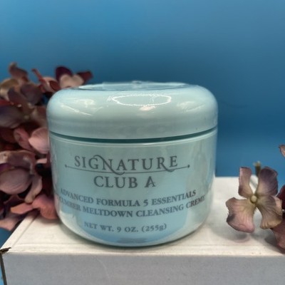 Signature Club A  - 5 Essentials CUCUMBER MELTDOWN cleansing Creme Cream 9oz C5