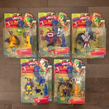 Earthworm Jim Lot Of 5 Rare Action Figures Se...