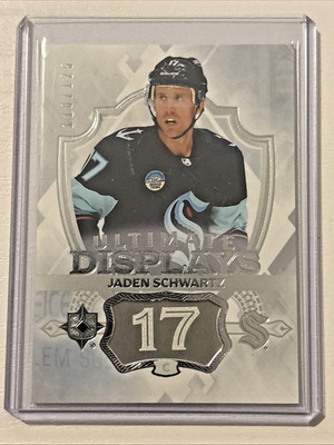 2023-24 Ultimate Collection Jaden Schwartz Ultimate Displays #UD-JS /125