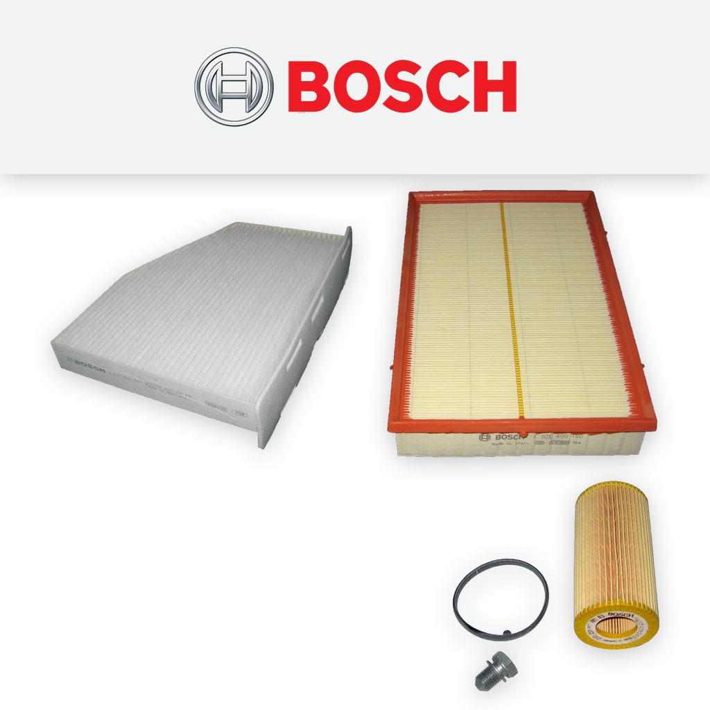 SERVICE KIT for AUDI TT (8J) TTS QUATTRO BOSCH OIL AIR CABIN FILTERS (2008-2014)
