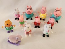 11 Jazwares Peppa Pig  Friends Toys/Figures Lot