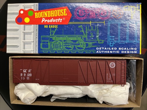 Roundhouse HO #2122 (Rd #89015) Mo. Pac. Madera DBl Dr de extremo automático 50' S/S (Kit) | Zustand: New