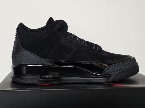 AIR JORDAN 3 RETRO BLACK CAT 45,5EU / 11,5US . DS / NEW - Bild 4 von 5
