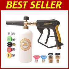 Heavy Duty High Pressure Washer Gun with Foam Cannon
