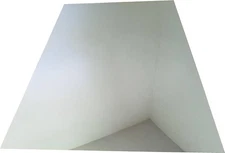 12 x 18 x 0.04 Inch Acrylic See-Through Mirror, Scratch 12L x 18W, Clear 