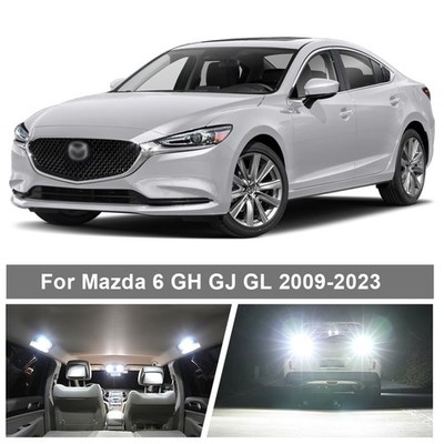 Interior LED Light Bulb Reverse License Plate For Mazda 6 GH GJ GL 2009-2023