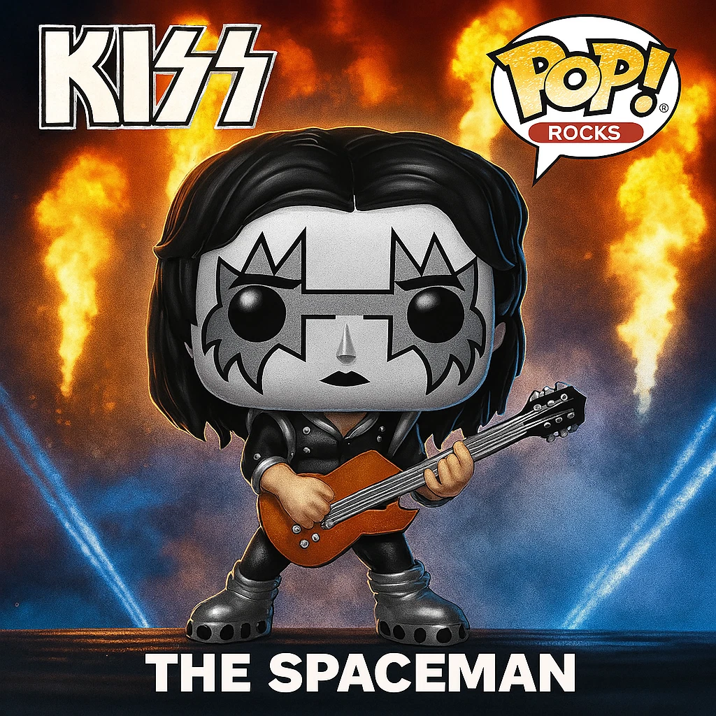 Funko Pop! Rocks Kiss - The Spaceman Vinyl Figure #123 #28506 | eBay